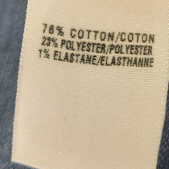 Lucky Brand Jeans Womens 2 Blue Sofia Bootcut Thick Stitch Dark Wash Denim 26x31 - Picture 6 of 8